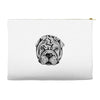 ask me about my shar pei Accessory Pouches