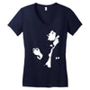 tom waits rock indie rock pop music Women's V-Neck T-Shirt