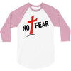 no fear 3/4 Sleeve Shirt