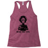 hear no evil Racerback Tank