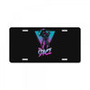deep space License Plate
