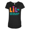 Lil Sister Maternity Scoop Neck T-shirt