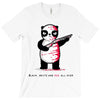 black, red and white T-Shirt