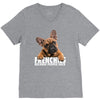frenchies V-Neck Tee