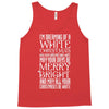 white christmas Tank Top