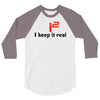 i2 keep it real 3/4 Sleeve Shirt