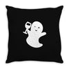 boo drink Throw Pillow