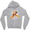 boxers support leukemia awareness Zipper Hoodie