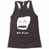 bon iver face Racerback Tank