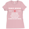 Taurus Woman Ladies Fitted T-Shirt