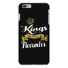 kings are born in november iPhone 6 Plus/6s Plus Case