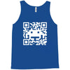 space alien qr code Tank Top