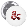 dungeons dragons Pin-back button