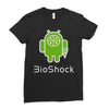 android bioshock Ladies Fitted T-Shirt