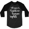 womens rights are human rights 3/4 Sleeve Shirt