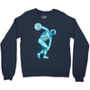astronaut discus throwing Crewneck Sweatshirt