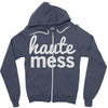 haute mess Zipper Hoodie
