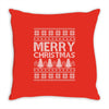 ugly merry christmas Throw Pillow