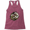neverending fight Racerback Tank