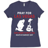 Pray for Las Vegas, Route 91 Harvest 2017 Ladies Fitted T-Shirt
