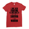 i am warrior Ladies Fitted T-Shirt