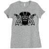 black beard Ladies Fitted T-Shirt
