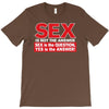 funny rude sex is not the answer, ideal birthday gift or present T-Shirt