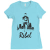 rebel   blackout Ladies Fitted T-Shirt