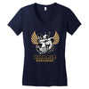 khabib nurmagomedov bear Women's V-Neck T-Shirt