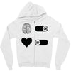 How To Live A Happy Life Zipper Hoodie