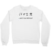 i ate sum pi t shirt s m l xl 2xl 3xl funny nerdy geeky college awesom Crewneck Sweatshirt