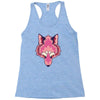 pink foxy Racerback Tank