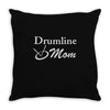 drumline mom Throw Pillow