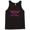 beer t shirt who said beer won't make you smart it made bud wiser funn Tank Top