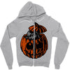 hidden Zipper Hoodie
