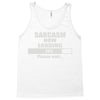 sarcasm now loading Tank Top
