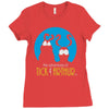 tick and arthur Ladies Fitted T-Shirt