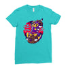 gugu rider Ladies Fitted T-Shirt