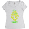 owls are a hoot Women's Triblend Scoop T-shirt