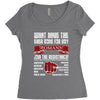 roman's Women's Triblend Scoop T-shirt