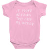cash me outside Baby Bodysuit