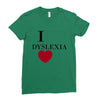 i dyslexia Ladies Fitted T-Shirt