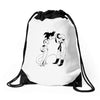 goku vs freeza Drawstring Bags