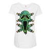 zombie smile Maternity Scoop Neck T-shirt