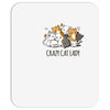 crazy cat lady Mousepad