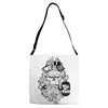 dead men Adjustable Strap Totes