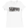 vampires Ladies Fitted T-Shirt