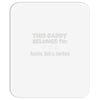 personalised daddy Mousepad