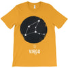 Virgo Zodiac Sign Minimal Design T-Shirt