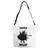 fortnite sniper inside Adjustable Strap Totes